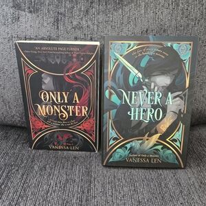 Vanessa Len Book Set - Only a Monster & Never a Hero
